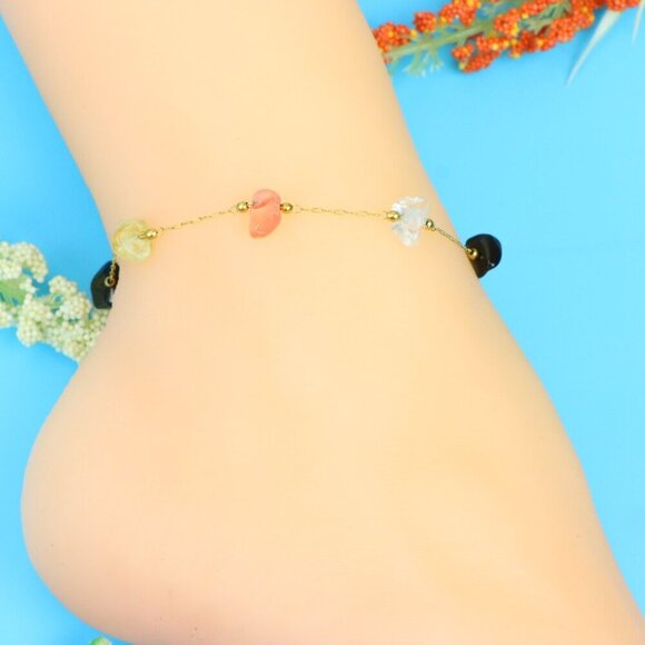 Elegant Handmade Anklet – Perfect for Women & Girls | Ideal Gift Option, DYC183 - Picture 3 of 10